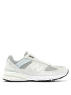 Matchesfashion.com New Balance - 990v5 Suede And Mesh Running Trainers - Mens - White