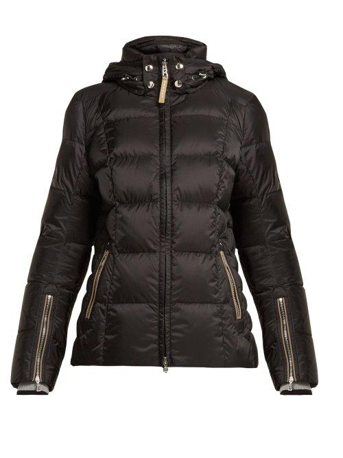 Matchesfashion.com Bogner - Vera Hooded Quilted Down Ski Jacket - Womens - Black