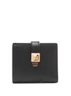 Matchesfashion.com Fendi - Compact Leather Wallet - Womens - Black