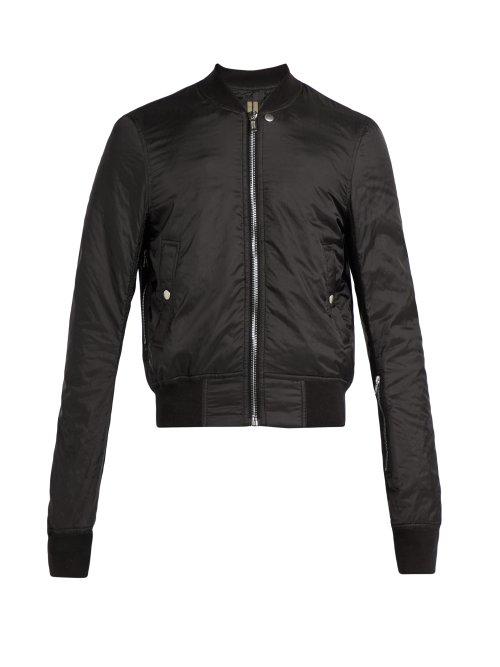 Matchesfashion.com Rick Owens Drkshdw - Glitter Shell Bomber Jacket - Mens - Black