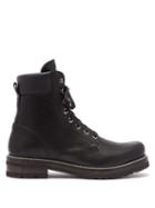 Matchesfashion.com Montelliana - Marc Lace Up Leather Ankle Boots - Mens - Black