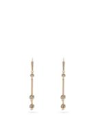Matchesfashion.com Alexander Mcqueen - Swarovski Embellished Skull Drop Earrings - Womens - Gold