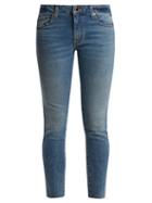 Matchesfashion.com Khaite - Alissa Mid Rise Slim Leg Boyfriend Jeans - Womens - Mid Denim