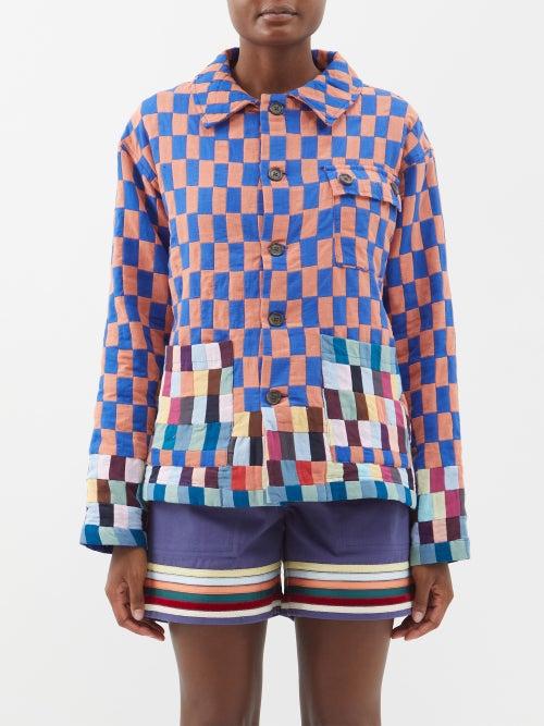 Bode - Patchwork Cotton-blend Jacket - Womens - Multi