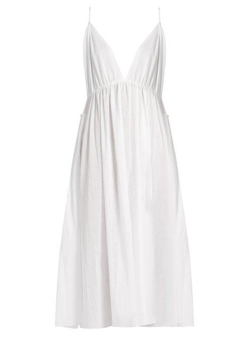 Matchesfashion.com Loup Charmant - Lucia Cotton Dress - Womens - White