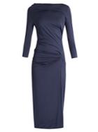 Vivienne Westwood Anglomania Taxa Asymmetric Draped Jersey Dress