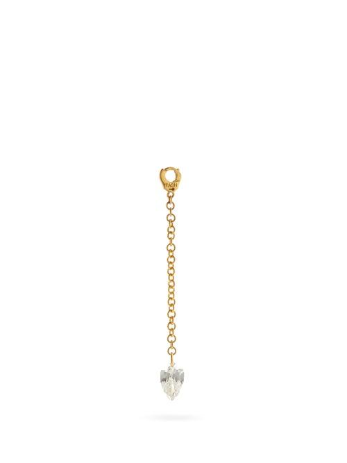 Matchesfashion.com Maria Tash - Pendulum Diamond & 18kt Gold Charm - Womens - Yellow Gold