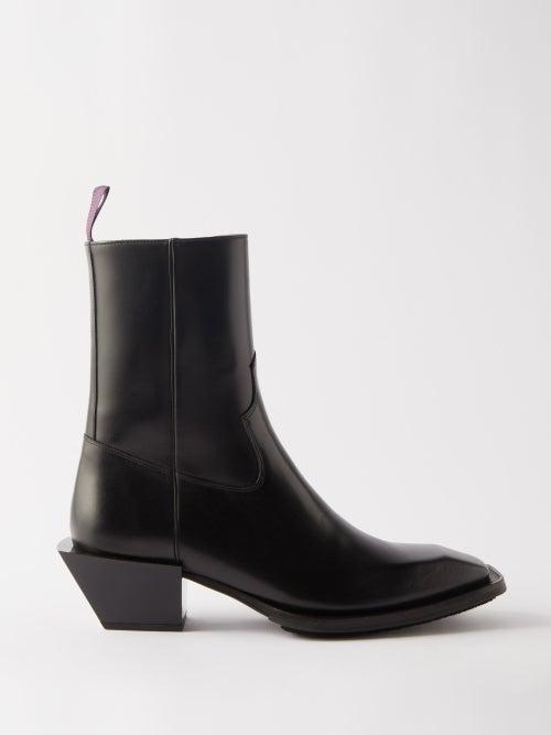 Eytys - Luciano Leather Boots - Mens - Black