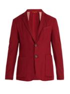 Barena Venezia Single-breasted Alpaca Blend Blazer