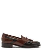 Matchesfashion.com Gucci - Tassel Leather Loafers - Mens - Black Multi