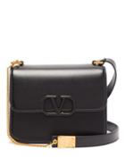Matchesfashion.com Valentino - V Ring Leather Bag - Womens - Black