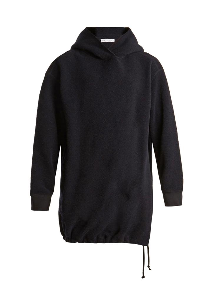 Raey Split-side Terry-towelling Hooded Sweatshirt