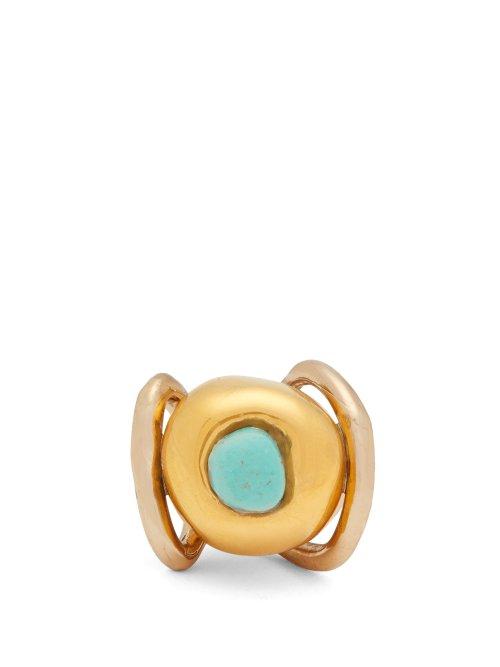 Matchesfashion.com Sonia Boyajian - Santa Fe Turquoise Ring - Womens - Blue