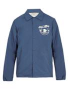 Maison Kitsuné Logo-print Point-collar Technical Jacket
