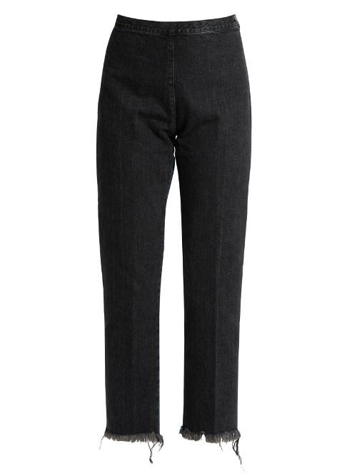 Rachel Comey Fletcher High-rise Slim-leg Cropped Jeans
