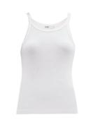 Matchesfashion.com Re/done Originals - X The Attico Crystal Embellished Tank Top - Womens - White