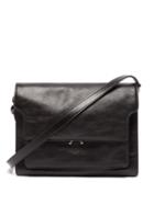 Marni - Trunk Large Leather Cross-body Bag - Mens - Black
