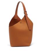 Matchesfashion.com Loewe - Balloon Grained Leather Bucket Bag - Womens - Tan