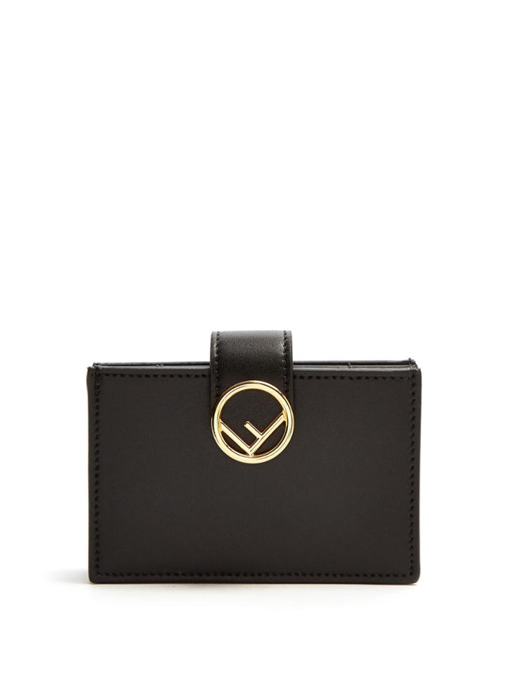 Fendi Logo-embellished Expandable Cardholder