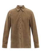 The Row - Beto Corduroy Shirt - Mens - Beige