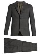 Valentino Prince Of Wales-checked Notch-lapel Wool Suit