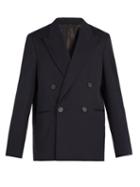 Matchesfashion.com Wooyoungmi - Jet Wool Suit Jacket - Mens - Navy