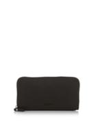 Lanvin Zip-around Grained Leather Wallet