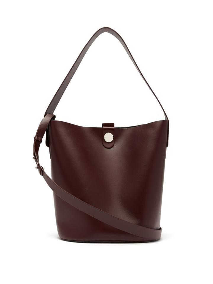 Sophie Hulme Swing Large Leather Bucket Bag