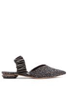 Nicholas Kirkwood Courtney Boucl Slingback Loafers