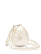 Simone Rocha - Faux-pearl Cross-body Bag - Womens - Cream