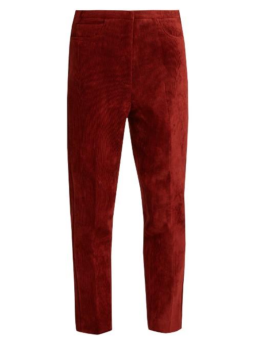 Golden Goose Deluxe Brand Kenzie Cropped Corduroy Trousers