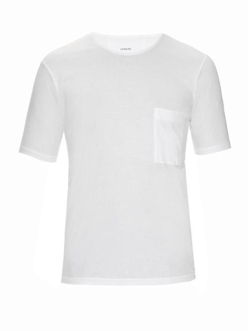 Lemaire Patch-pocket Cotton-jersey T-shirt