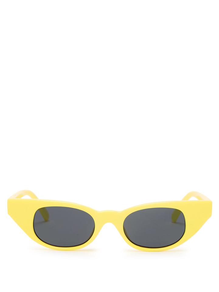 Le Specs The Breaker Cat-eye Acetate Sunglasses