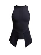 Matchesfashion.com Roland Mouret - Lawrence Sleeveless Top - Womens - Navy