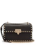 Matchesfashion.com Valentino - Rockstud Small Leather Shoulder Bag - Womens - Black