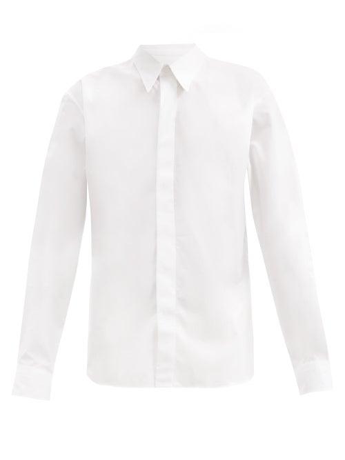 Matchesfashion.com Umit Benan B+ - Richard Cotton-poplin Shirt - Mens - White