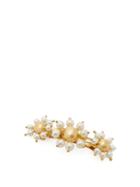 Matchesfashion.com Rosantica By Michela Panero - Daisy Faux Pearl Embellished Hair Clip - Womens - Gold Multi