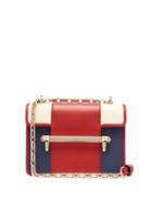 Matchesfashion.com Valentino - Uptown Leather Cross Body Bag - Womens - Red Multi