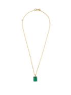 Matchesfashion.com Jade Jagger - Diamond, Emerald & 18kt Gold Necklace - Womens - Green Gold