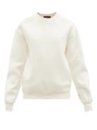 Ladies Activewear Vaara - Aurora Panelled Cotton-blend Sweatshirt - Womens - White