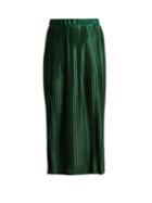 Matchesfashion.com Givenchy - Pleated Satin Skirt - Womens - Green