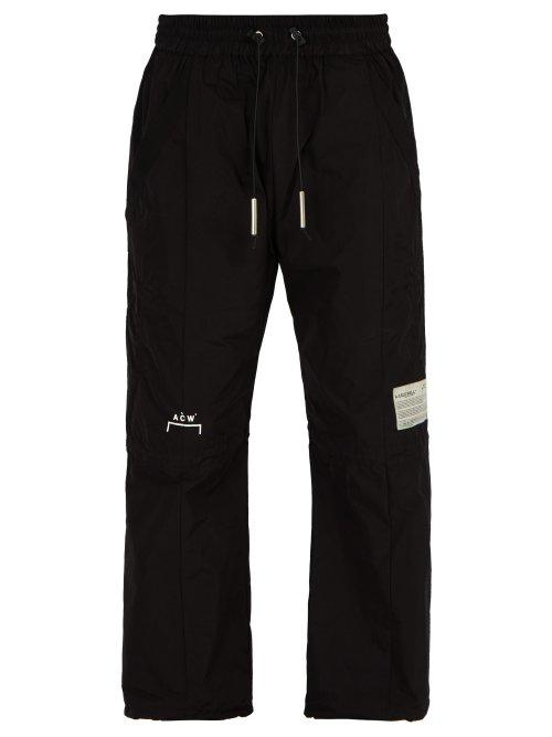 Matchesfashion.com A-cold-wall* - Technical Nylon Trousers - Mens - Black