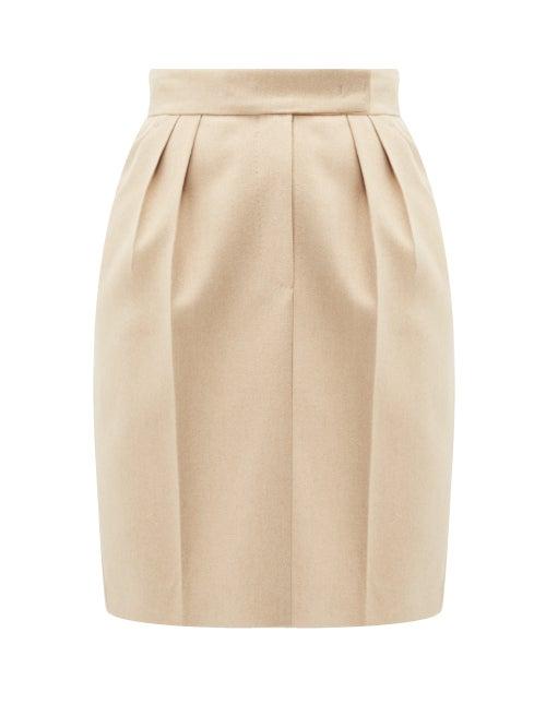 Matchesfashion.com Max Mara - Laura Skirt - Womens - Beige