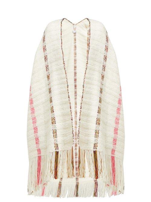 Matchesfashion.com Wehve - Sheila Wool Blend Cardigan - Womens - White