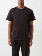 Alexander Mcqueen - Harness-strap Cotton-jersey T-shirt - Mens - Black