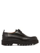 Matchesfashion.com Ami - Tread-sole Leather Derby Shoes - Mens - Black