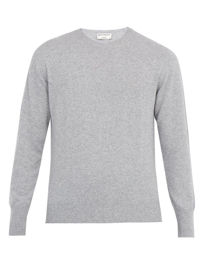 Éditions M.r Merino-wool And Cashmere-blend Sweater