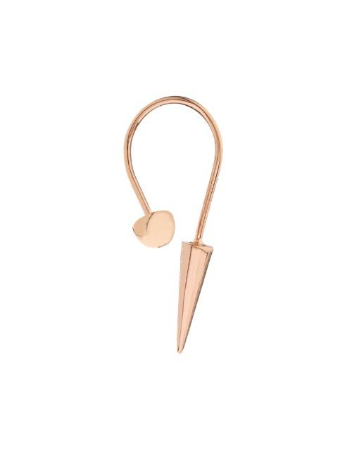 Aamaya By Priyanka Rose-gold Plated Spike Drop Earring