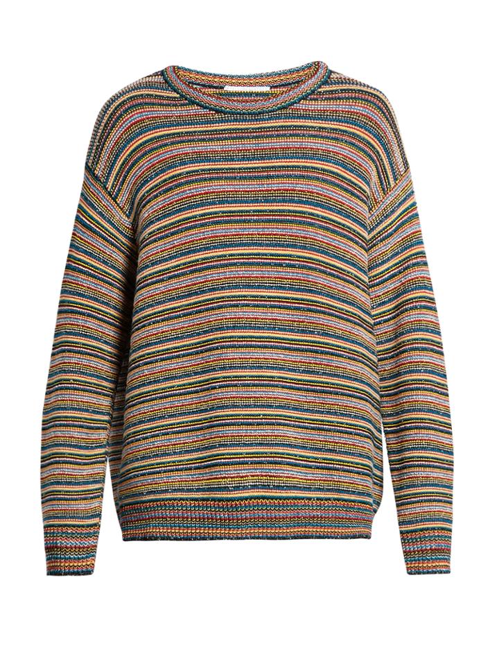 Stella Mccartney Striped Crew-neck Sweater