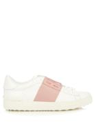 Valentino Colour-block Low-top Leather Trainers